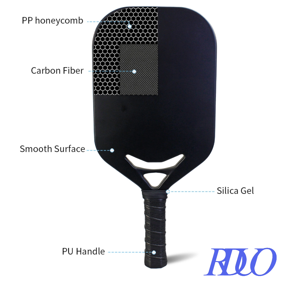 Carbon Fibre Pickleball Paddle | | Ultimate Control & Power | RDUO Sport