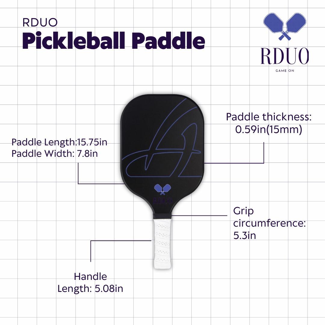Fiberglass Pickleball Paddle | Lightweight & Durable | RDUO Sport