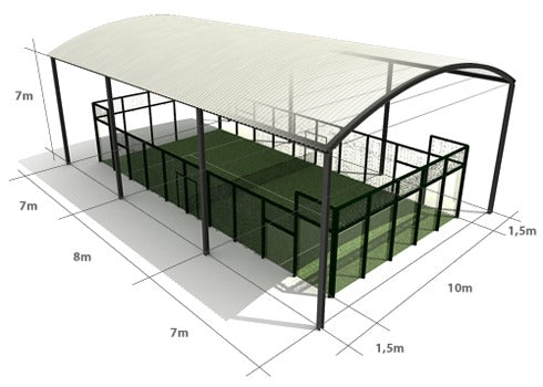 Premium Full Panoramic Padel Court | Professional Outdoor & Indoor Padel Tennis Court
